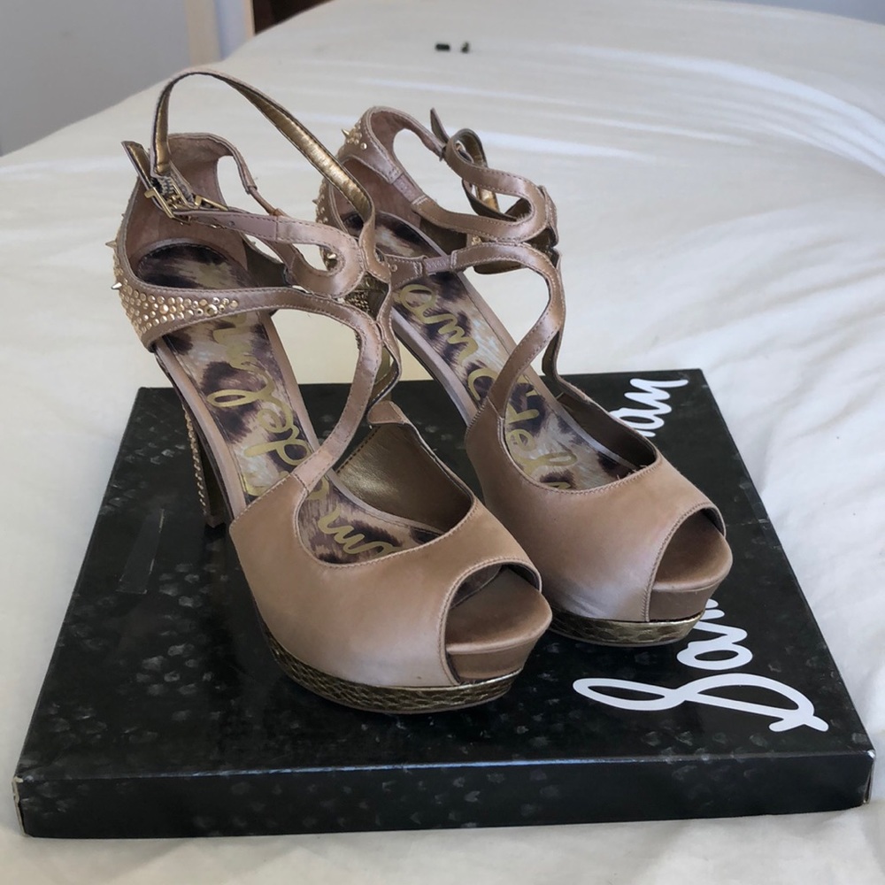 Sam Edelman pryce nude heel size 8.5